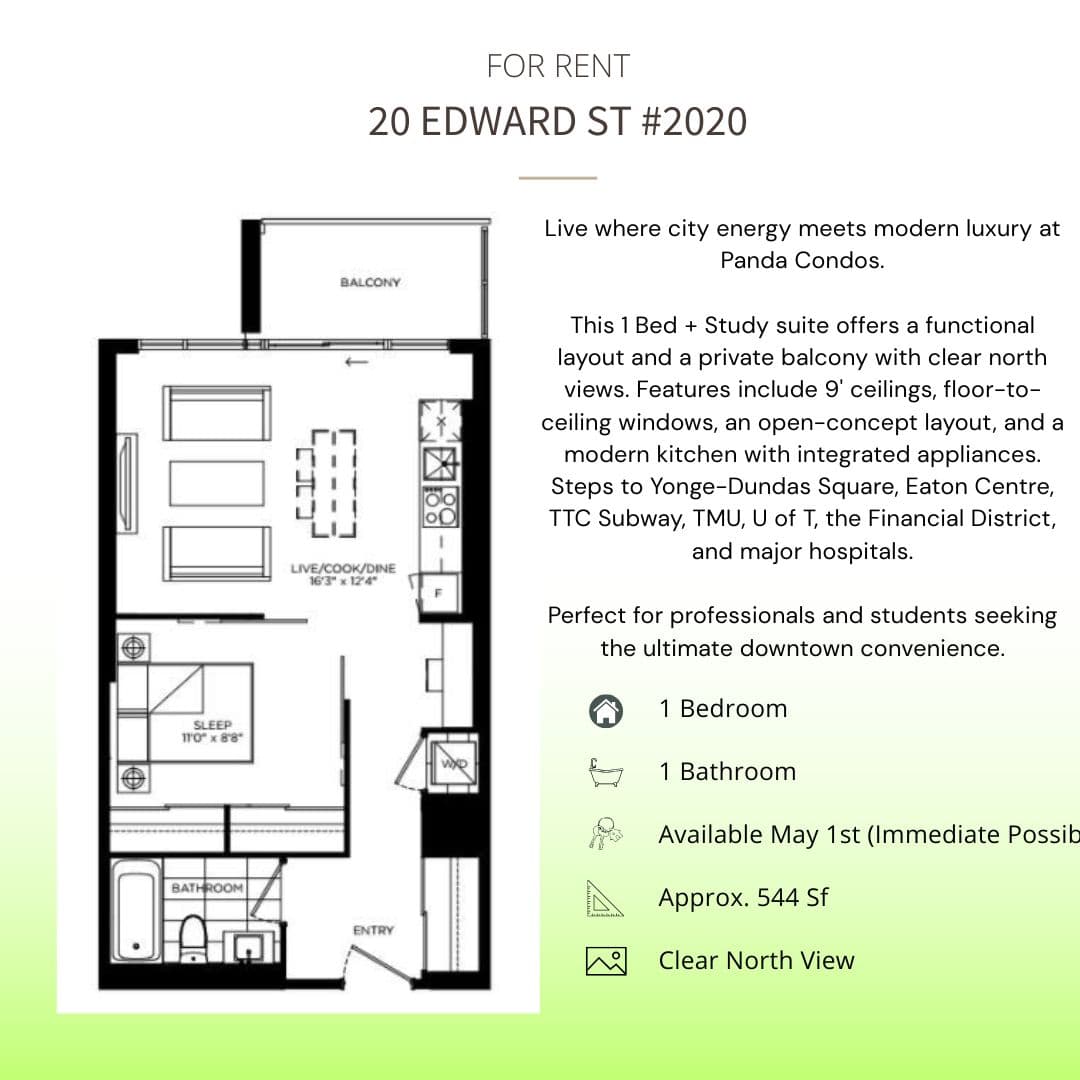 20 Edward Street 2020, Toronto C01, ON M5G 0C5