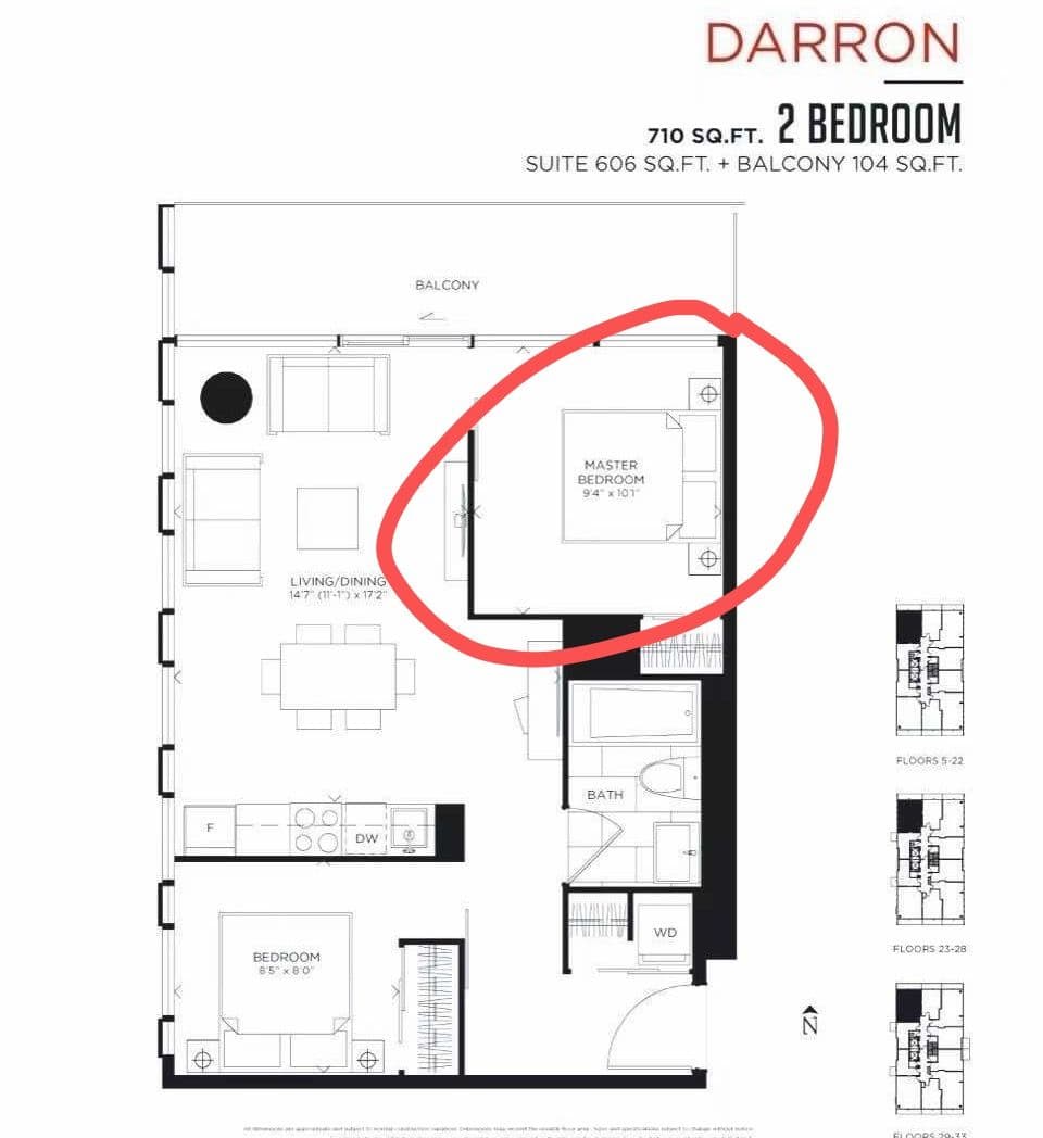 28 Wellesley Street E 809 MASTER, Toronto C08, ON M4Y 0C4