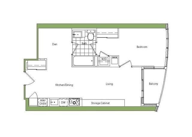 21 Iceboat Terrace 628, Toronto C01, ON M5V 4A9