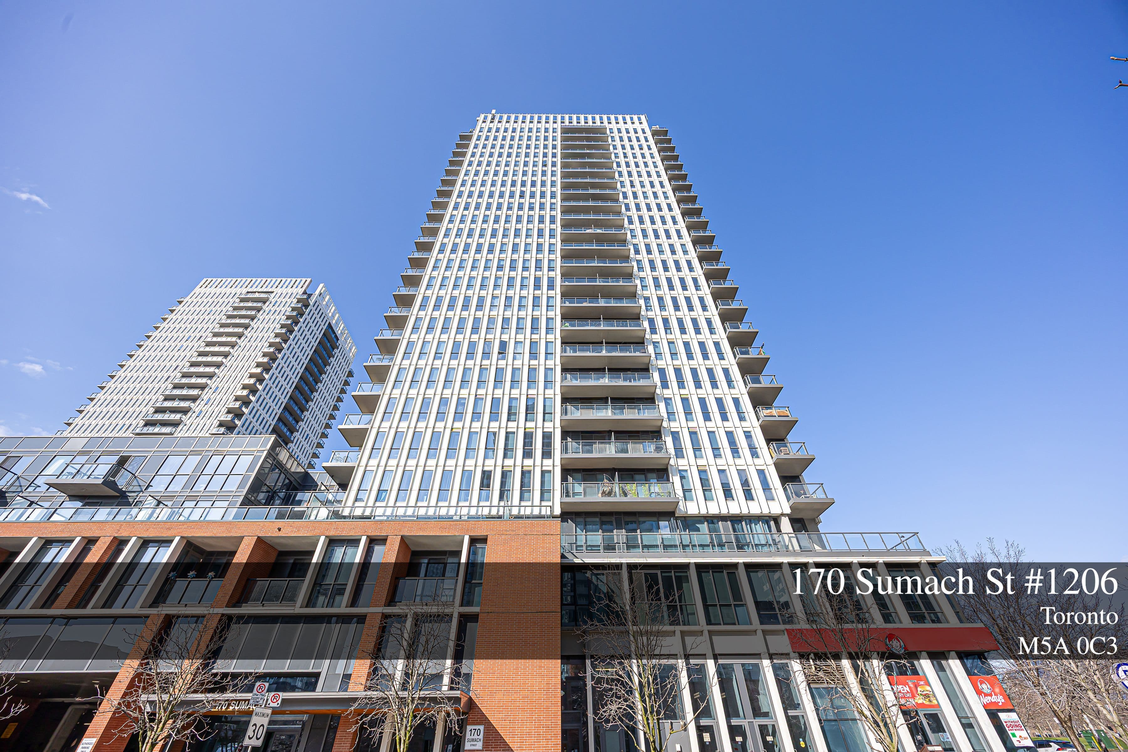 170 Sumach Street 1206, Toronto C08, ON M5A 0C3