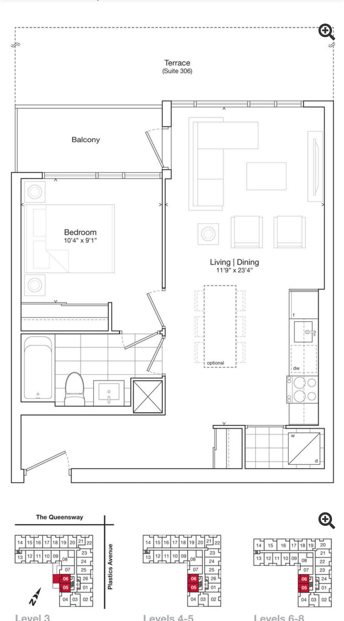 859 The Queensway N/A 406, Toronto W07, ON M8Z 1N8