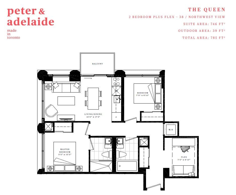 108 Peter Street 3113, Toronto C01, ON M5V 0W2