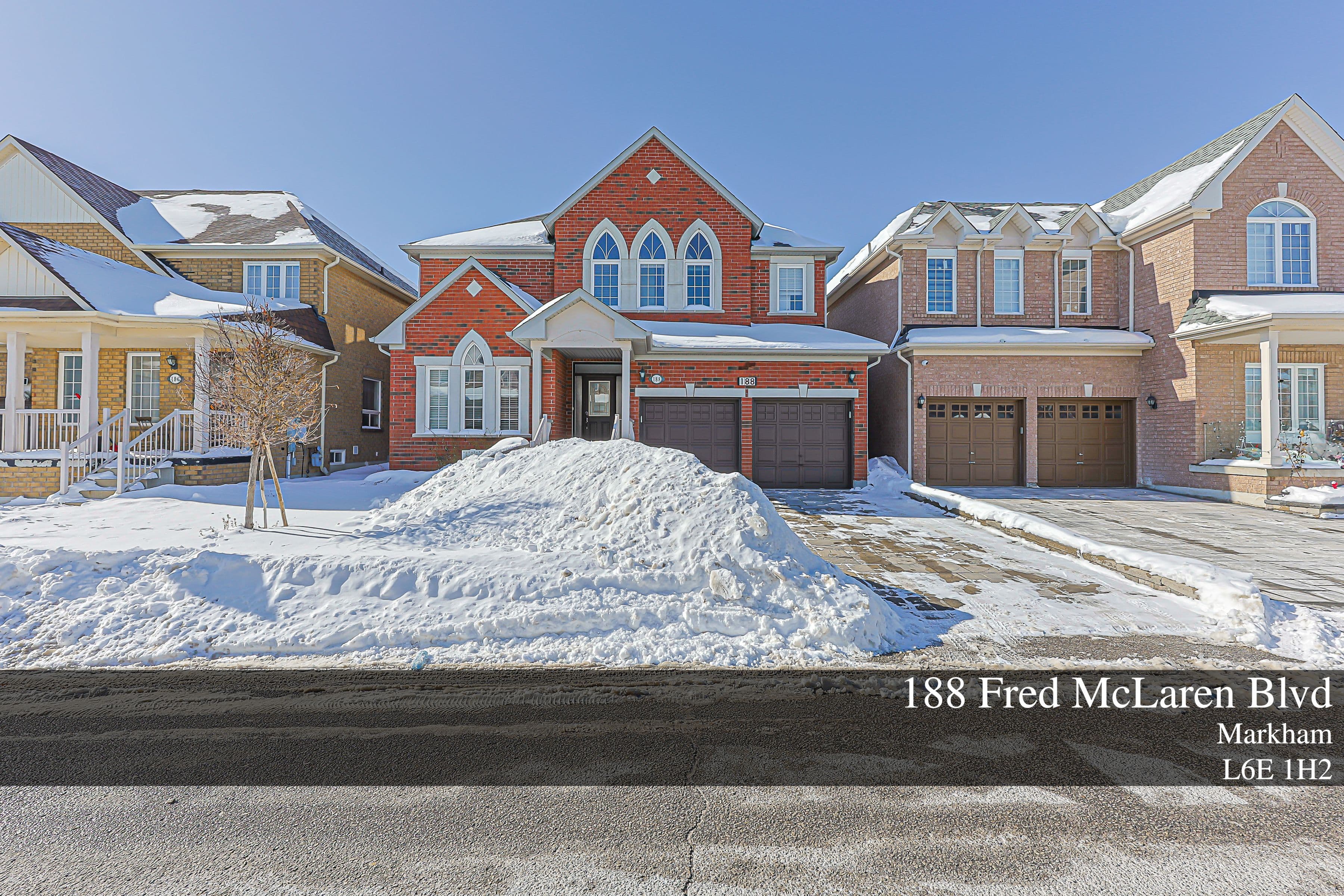 188 Fred Mclaren Boulevard, Markham, ON L6E 1H2