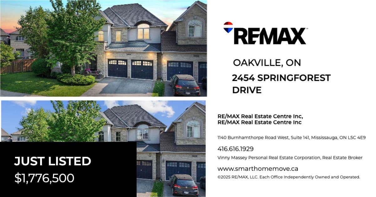2454 Springforest Drive, Oakville, ON L6M 0A1