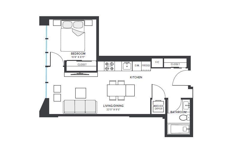 151 Mill Street 517, Toronto C08, ON M5A 4T8