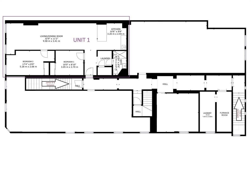 113 James Street N 201, Hamilton, ON L8R 2K6