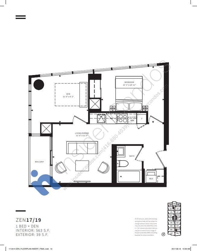 19 Western Battery Road 717, Toronto C01, ON M6K 3S4