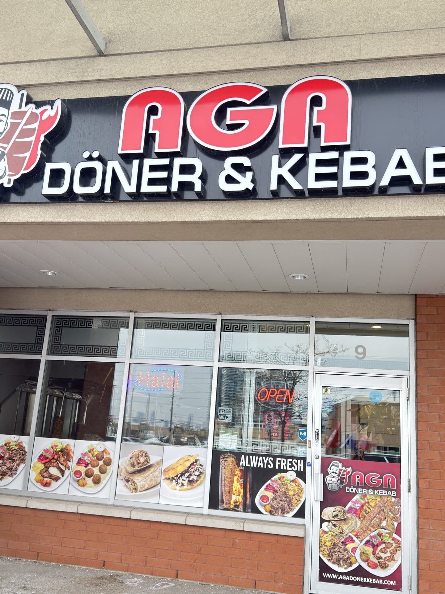 3120 Rutherford Road 9 - Aga Doner Kebob, Vaughan, ON L4K 0B1