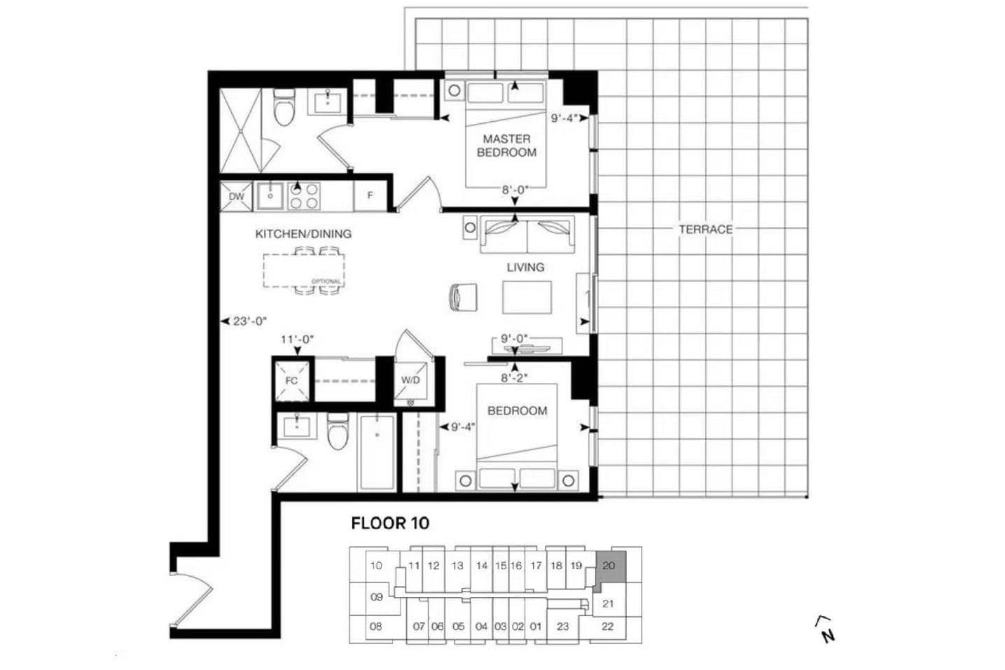 1 JARVIS Street 1020, Hamilton, ON L8R 0A8