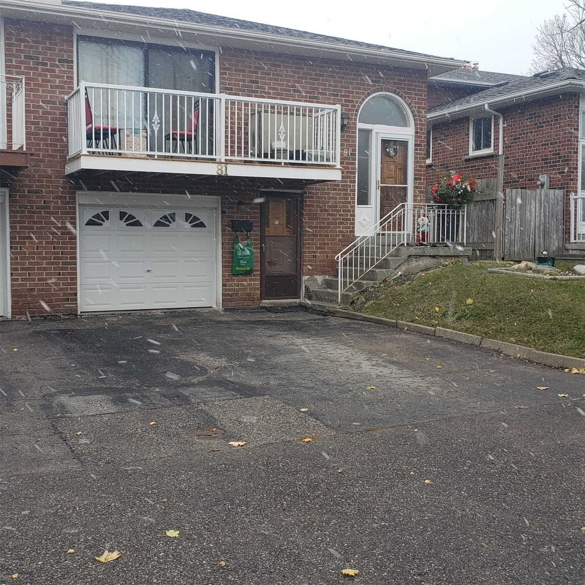 81 Millhouse Crescent Lower, Toronto E11, ON M1B 2E4