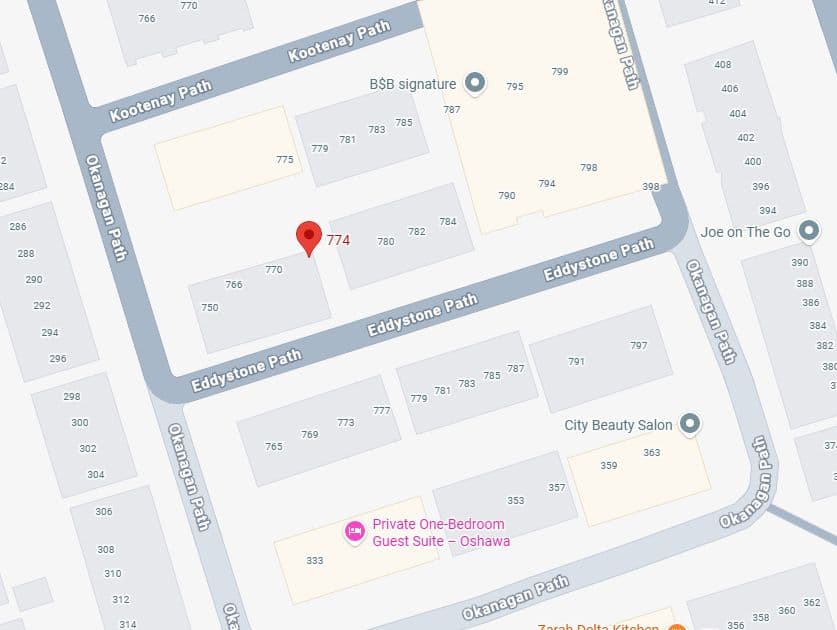 774 Eddystone Path, Oshawa, ON L1H 0A7