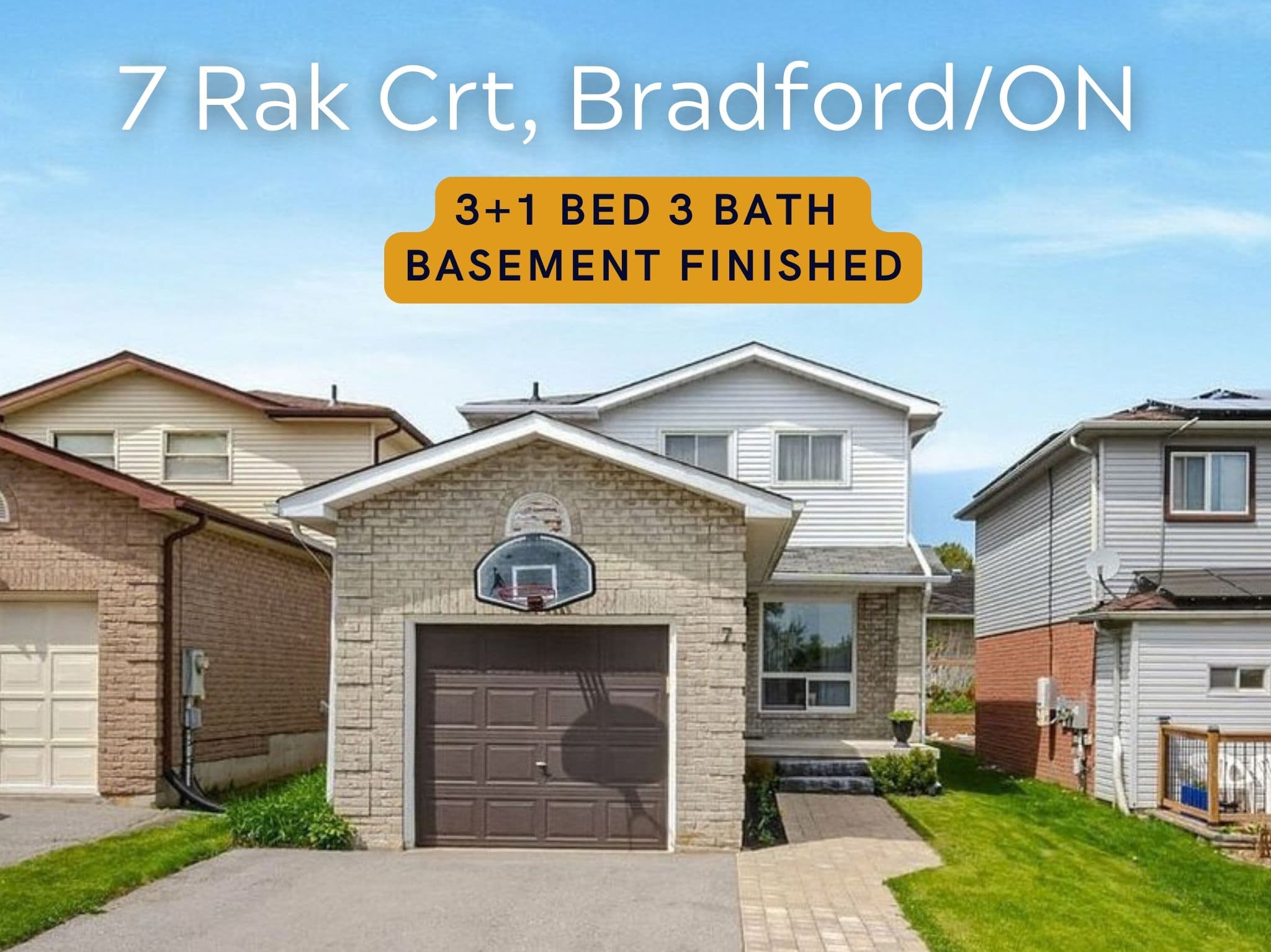 7 Rak Court, Bradford West Gwillimbury, ON L3Z 2X2