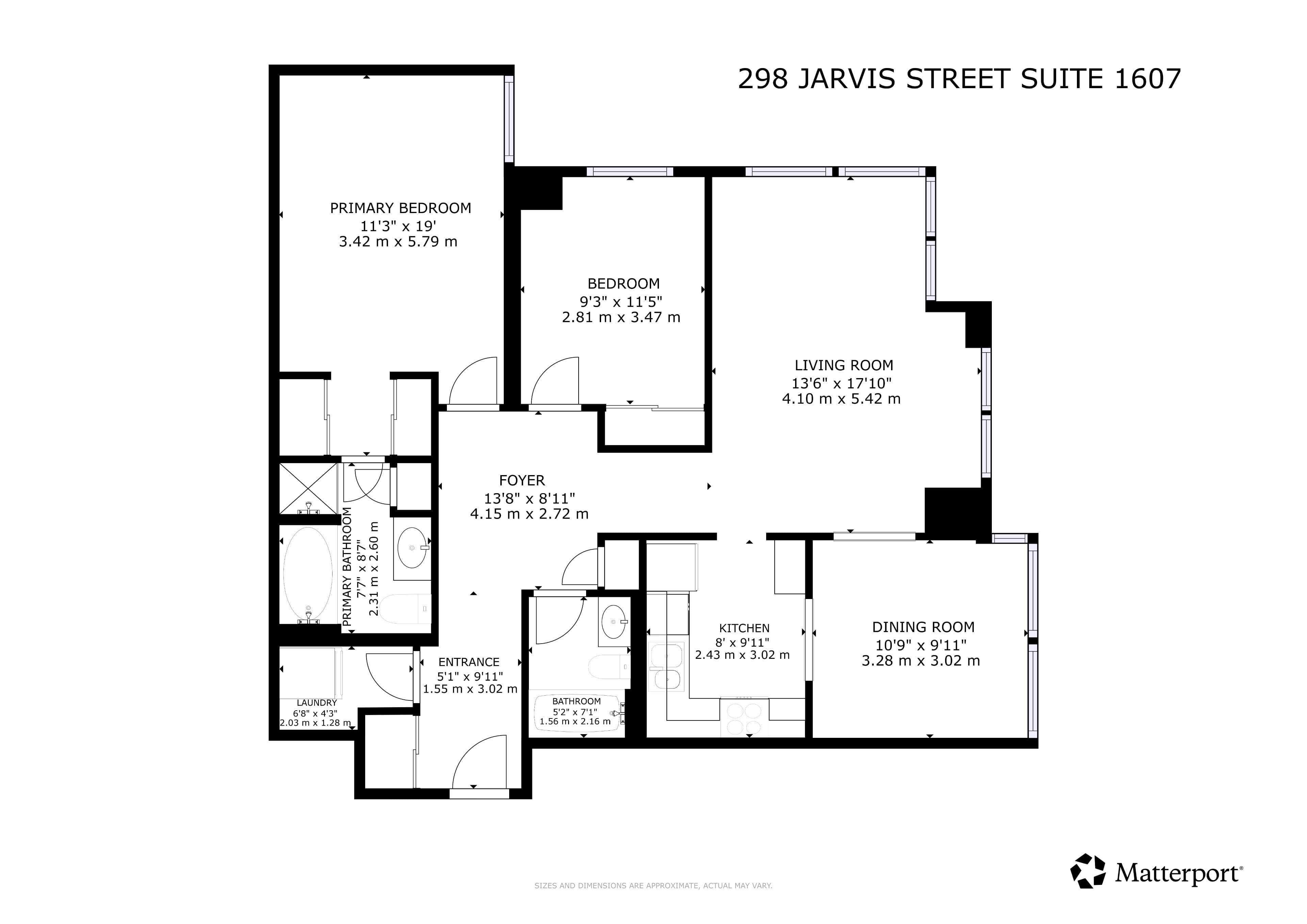 298 Jarvis Street 1607, Toronto C08, ON M5B 2M4