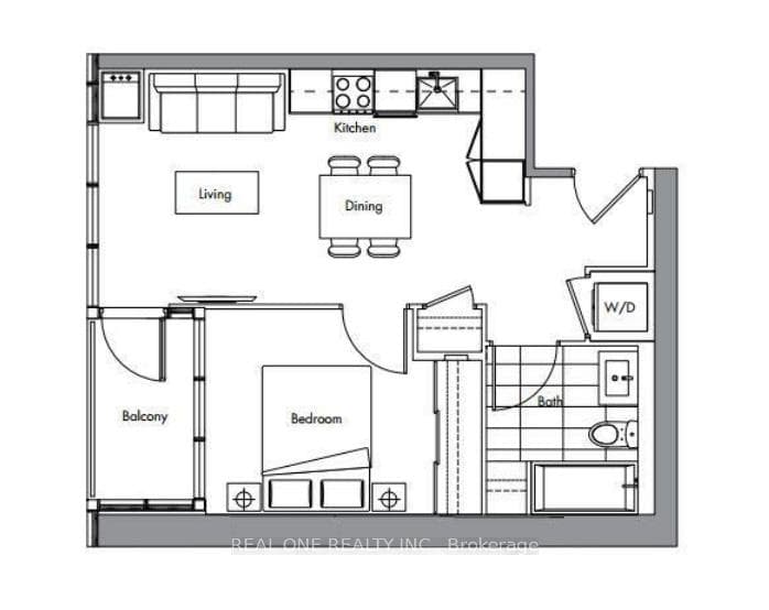 19 Bathurst Street 615, Toronto C01, ON M5V 0N2