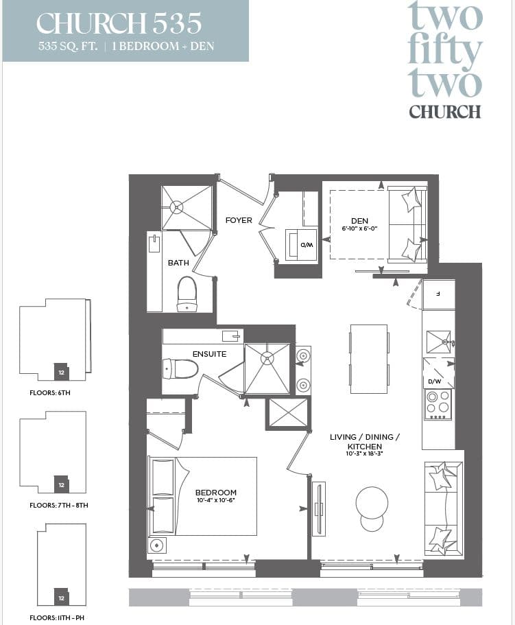 252 Church Street 2112, Toronto C08, ON M5B 1Z2