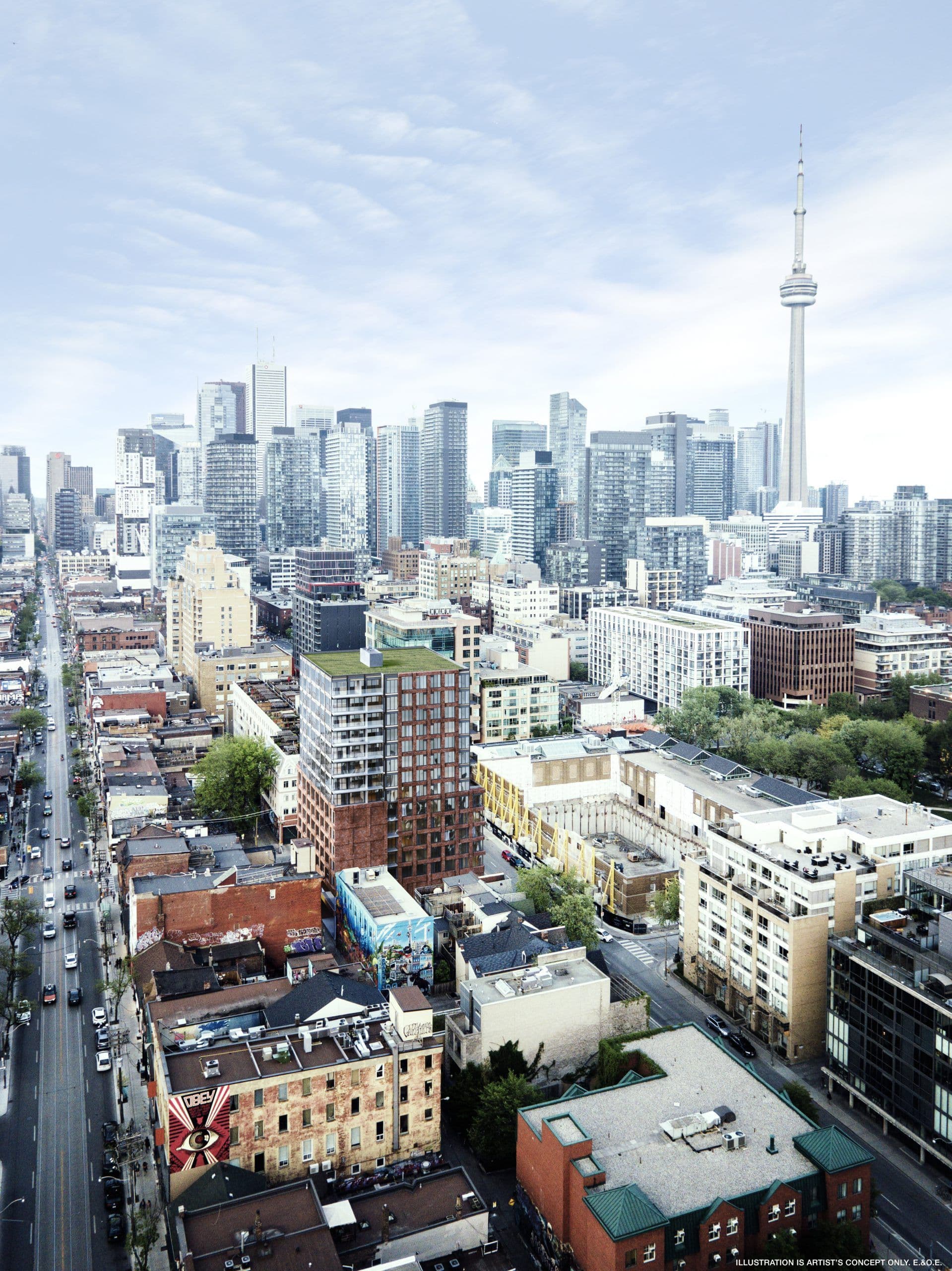 2 Augusta Avenue 1308, Toronto C01, ON M5V 0T3