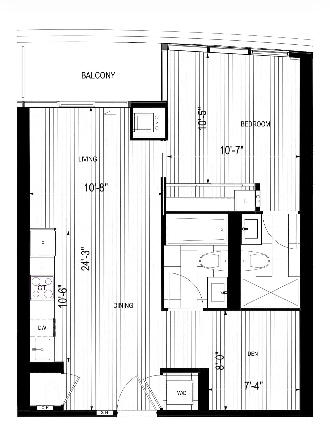 585 Bloor E. Street E 1021, Toronto C08, ON M4W 0B3