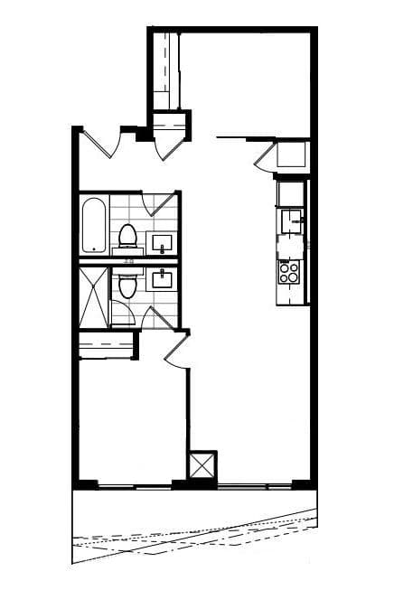 100 Dalhousie Street 4112, Toronto C08, ON M5B 0C7