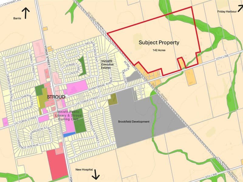 1820 10th Line & 0 10th Line, Innisfil, ON L9S 1K3