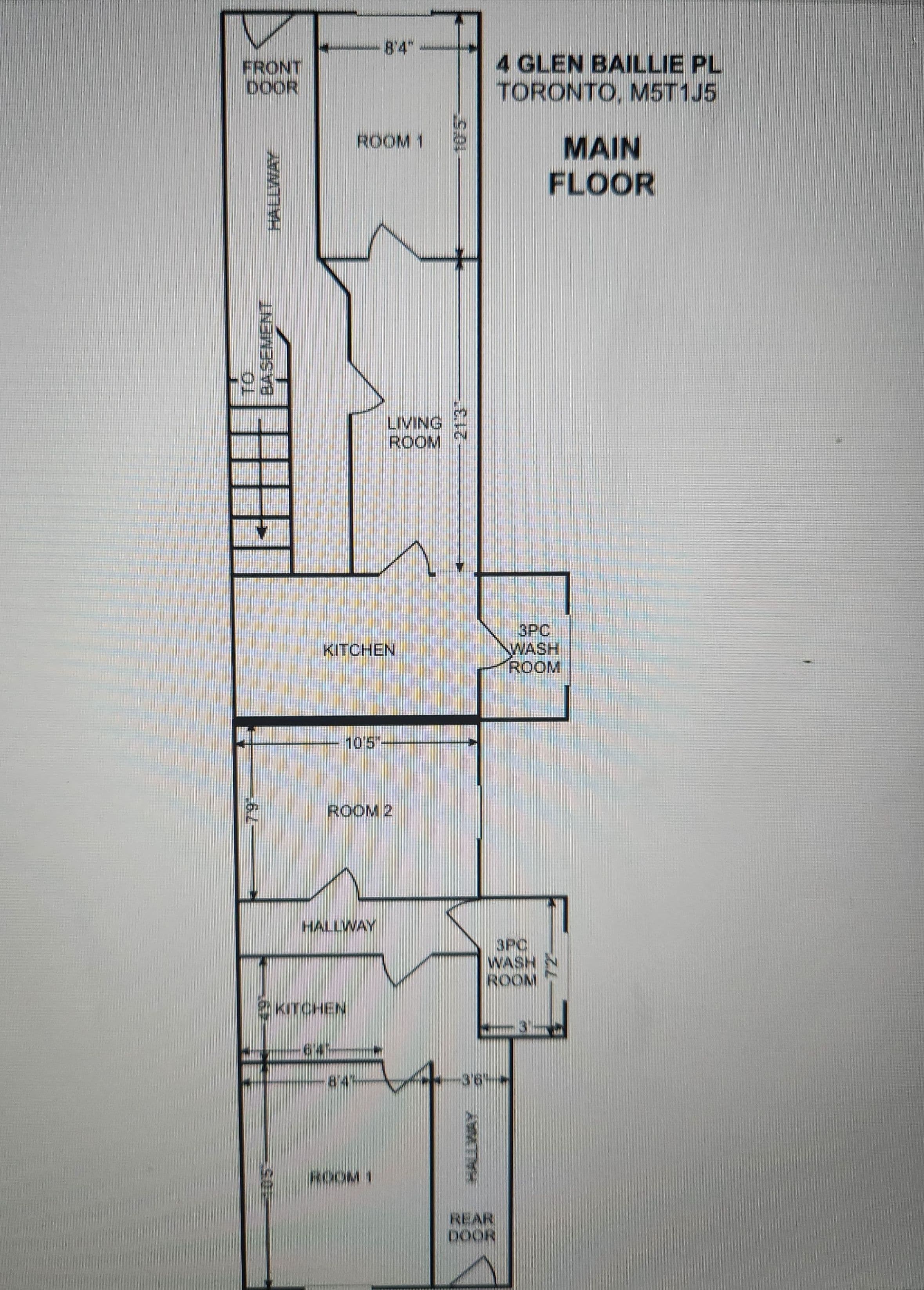 2 Glen Baillie Place N, Toronto C01, ON M5T 1J5