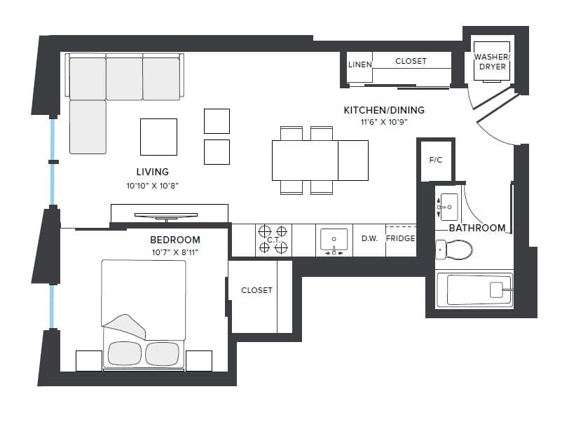 181 Mill Street 1003, Toronto C08, ON M5A 1C8