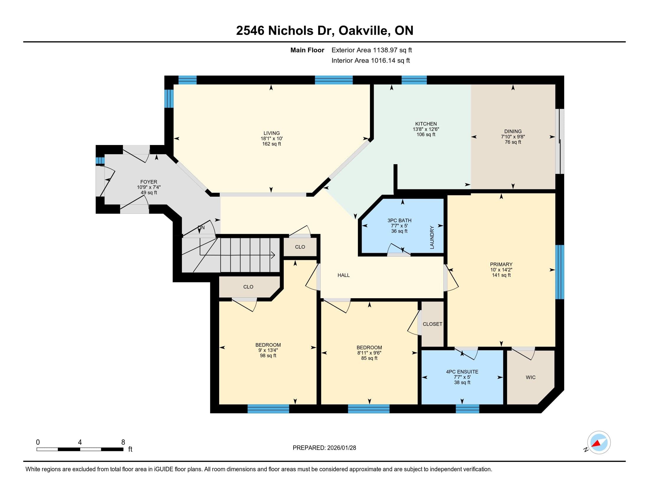 2546 Nichols Drive, Oakville, ON L6H 7L3