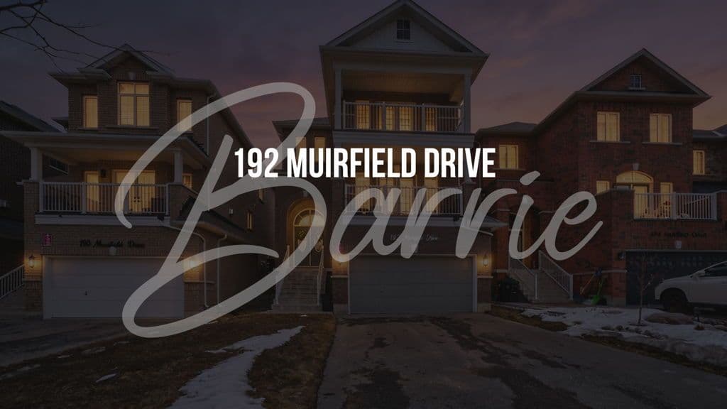 192 Muirfield Drive, Barrie, ON L4N 6K7