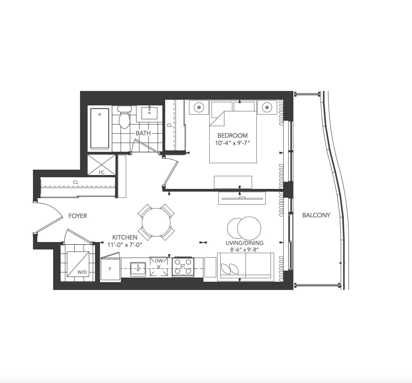 1010 Sandy Beach Road 1403, Pickering, ON L1W 0C7