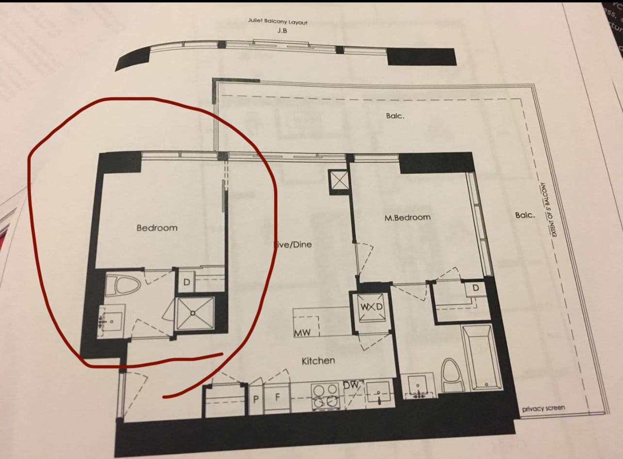 7 Grenville Street 3305 2nd bdrm, Toronto C01, ON M4Y 0E9