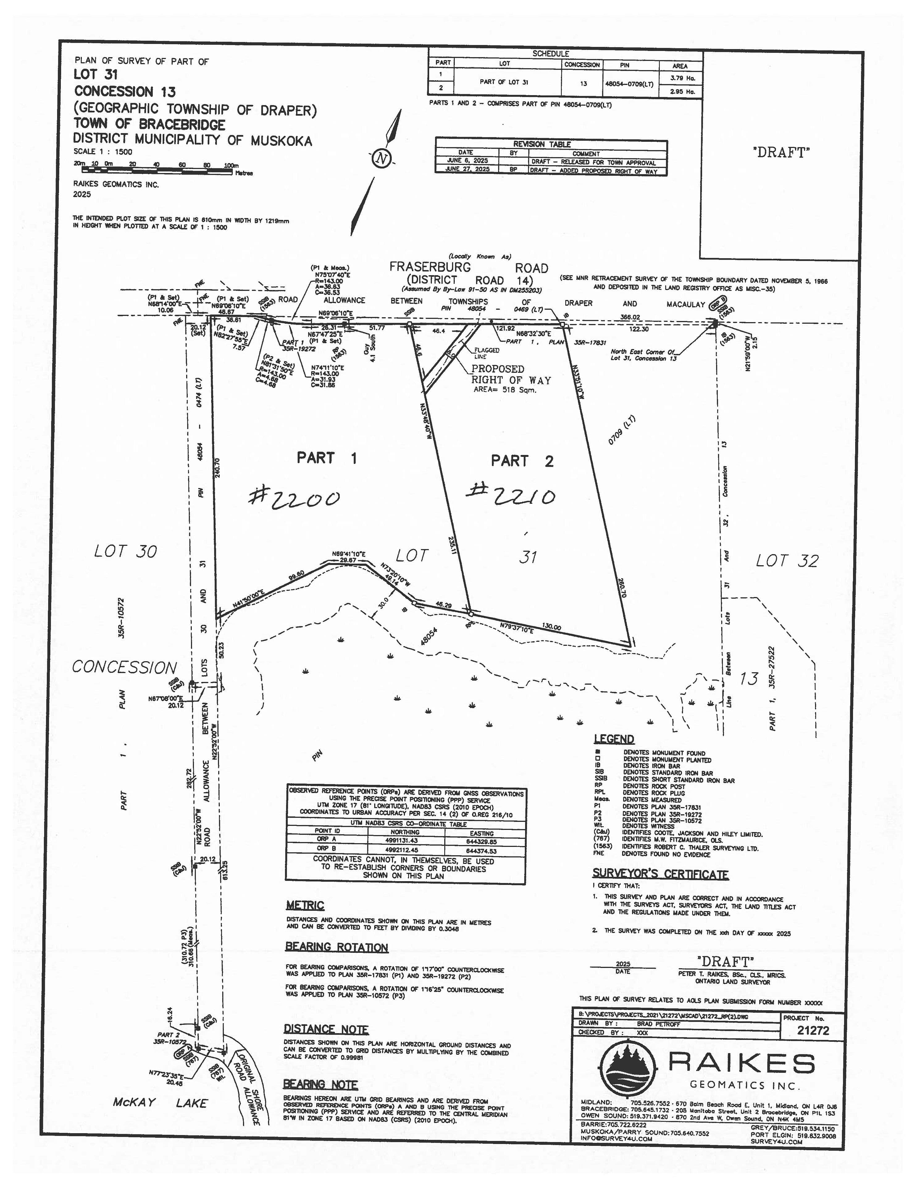 2200 Fraserburg Road, Bracebridge, ON P1L 1X3
