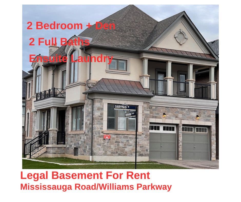 1 Outbound Heights (Bsmt), Brampton, ON L6X 5P6